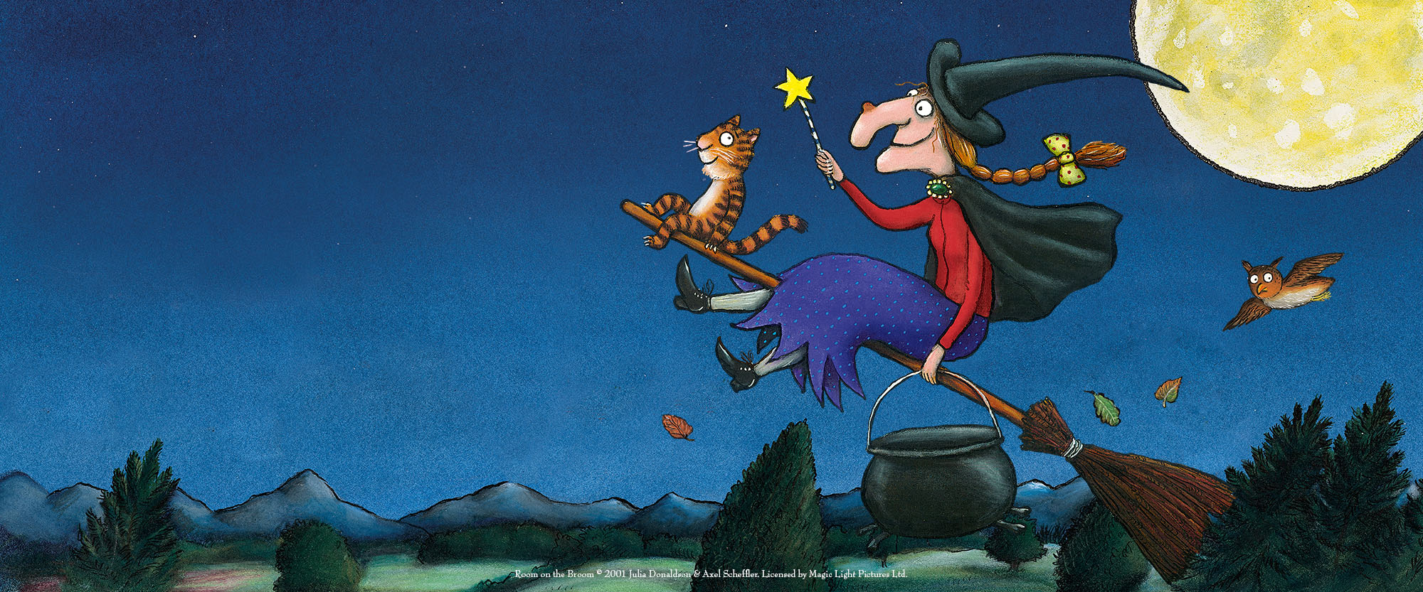 Room on the Broom Trail: Help Witch Find Her Wand & Cast a Spell